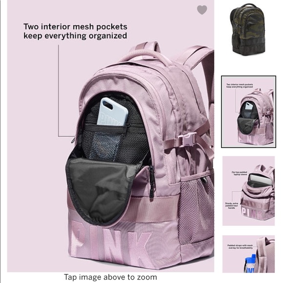 Victoria's Secret Bags Victorias Secret Collegiate Backpack Poshmark
